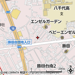 千葉県八千代市勝田台南1丁目6-15周辺の地図