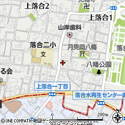 東京都新宿区上落合1丁目27-8周辺の地図