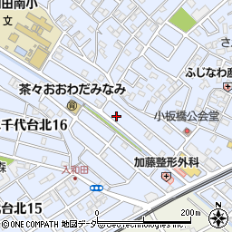 千葉県八千代市大和田596-1周辺の地図