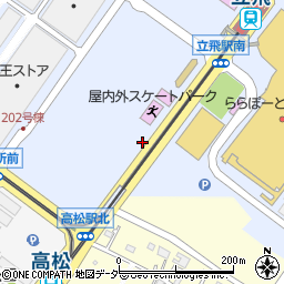 茶想もりた園 立川店周辺の地図