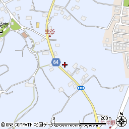 千葉県佐倉市生谷1372周辺の地図
