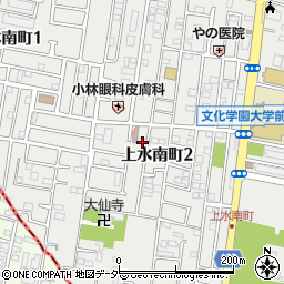 東京都小平市上水南町2丁目3-26周辺の地図