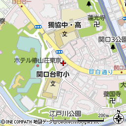 東京都文京区関口2丁目8-9周辺の地図