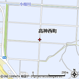 千葉県銚子市高神西町周辺の地図