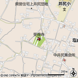 山梨県甲州市塩山上井尻725周辺の地図