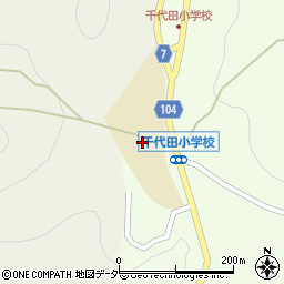 甲府市立千代田小学校周辺の地図