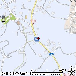 千葉県佐倉市生谷1368周辺の地図