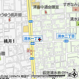 株式会社日本経済新聞社北荻窪専売所周辺の地図