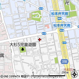 東京都江戸川区大杉5丁目15-7周辺の地図