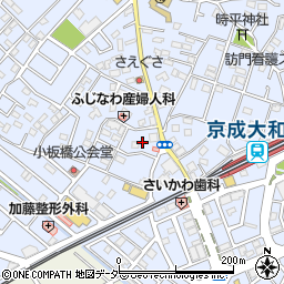 千葉県八千代市大和田287-55周辺の地図