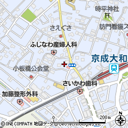 千葉県八千代市大和田287-54周辺の地図