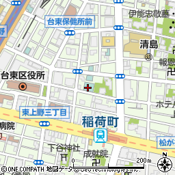ホテルマイステイズ上野イースト周辺の地図