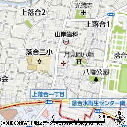 東京都新宿区上落合1丁目27-9周辺の地図