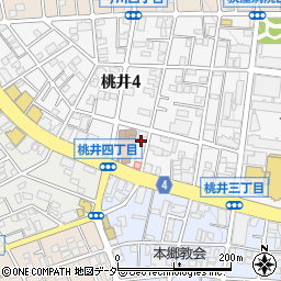 株式会社ソシアパーティション　本社第一ビル周辺の地図