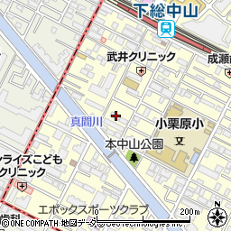 千葉県船橋市本中山3丁目18-3周辺の地図