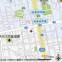 東京都江戸川区大杉5丁目30-10周辺の地図