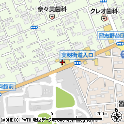 丸亀製麺 習志野台店周辺の地図