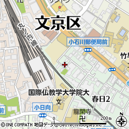 東京都文京区春日2丁目11-5周辺の地図