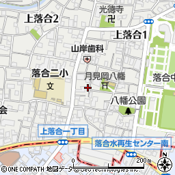 東京都新宿区上落合1丁目27-18周辺の地図