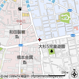 東京都江戸川区松本1丁目1-1周辺の地図