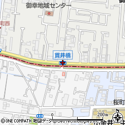 貫井橋周辺の地図
