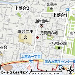 東京都新宿区上落合1丁目27-10周辺の地図