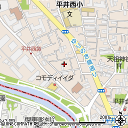 東京都江戸川区平井7丁目15周辺の地図
