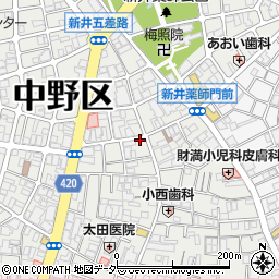 井塚　薬師あいロード店周辺の地図