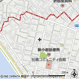 ライゼボックス　ライゼ江戸川区松島ライゼボックス周辺の地図