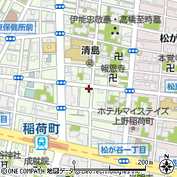 鈴木法衣店周辺の地図