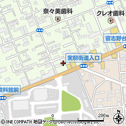 ファミリーマート寺島習志野台店周辺の地図