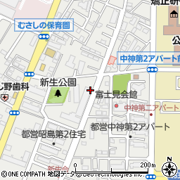 東昭和郷周辺の地図