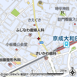 千葉県八千代市大和田287-19周辺の地図