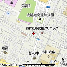 ブリヂストン市川研修センター周辺の地図