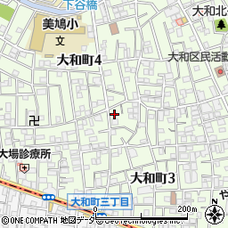 大和鹿鳴公園周辺の地図