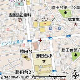 勝田台市民文化プラザ周辺の地図