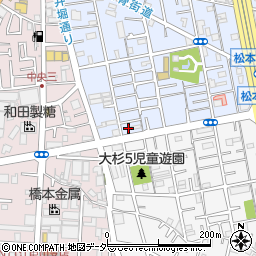 東京都江戸川区松本1丁目5-1周辺の地図
