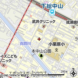 千葉県船橋市本中山3丁目18-20周辺の地図