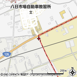 千葉県匝瑳市上谷中2300周辺の地図