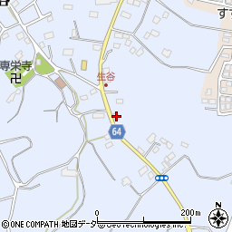 千葉県佐倉市生谷1373-2周辺の地図