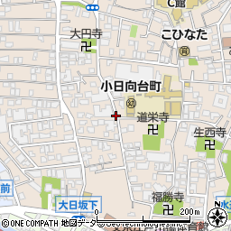 小日向台町小周辺の地図