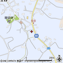 千葉県佐倉市生谷660周辺の地図