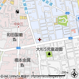 東京都江戸川区松本1丁目1-23周辺の地図