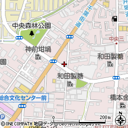 東京都江戸川区中央3丁目7-13周辺の地図