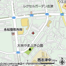 千葉県佐倉市西志津4丁目3周辺の地図