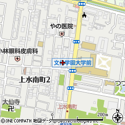 東京都小平市上水南町2丁目25-2周辺の地図