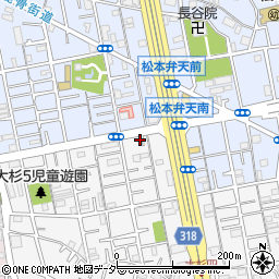 東京都江戸川区大杉5丁目30-11周辺の地図