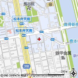 東京都江戸川区松本2丁目4-6周辺の地図