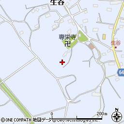 千葉県佐倉市生谷511周辺の地図