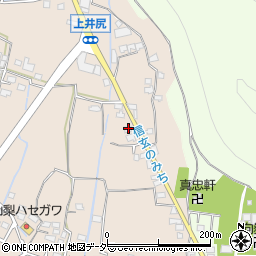 山梨県甲州市塩山上井尻1312-1周辺の地図